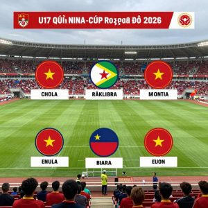 U17 Quốc gia – Cúp Rồng Đỏ 2026: Lộ diện 6 đội bóng xuất sắc, Tứ kết hứa hẹn kịch tính